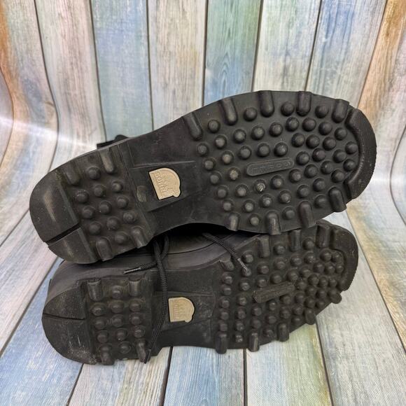 Sorel Men's Bear Boots Size 11 Black Winter Thermo Plus Felt Liner Waterproof - Picture 6 of 6